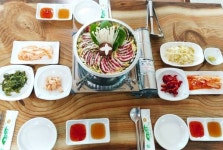식사하러 오세요~(선바위가든) / 산채정식, 산채비빔밥, 밀푀유나베, 소불고기 - 영양군