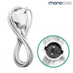 대현 모노케어 1구 연장선 멀티탭 화이트 (10A) 10M : 조이젠 대현 모노케어 1구 연장선 멀티탭 화이트 (10A) 10M