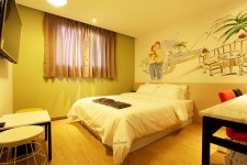 남양주 다바크 무인텔 - 트리플 숙소