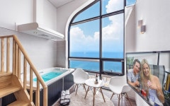 강릉 휴펜션(오션뷰,스파,커플) 데일리호텔 - 호텔&레스토랑 할인예약