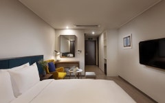 해운대 영무파라드호텔 디럭스 더블 | 글로벌 여가 플랫폼 | 야놀자 공식 사이트