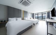 통영 브릿지 호텔 - 트리플 숙소