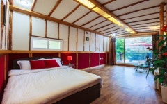 강릉 송이산장펜션 - 트리플 숙소