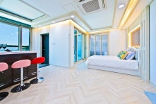 남해 사우스마린스파펜션(모상개해수욕장앞) - 트리플 숙소