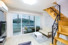 통영 마린스파펜션 - 트리플 숙소