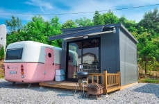 홍성 캠프인코지글램핑카라반 - 트리플 숙소