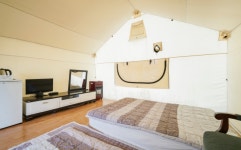 남해 더왕글램핑 - 트리플 숙소