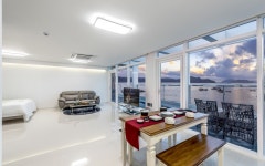 남해 블루스톤펜션 - 트리플 숙소