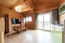 보령(대천) 통나무향기펜션 - 트리플 숙소