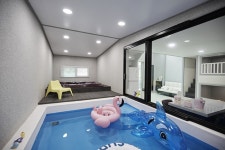 포천 햇살마루실우풀빌라 - 트리플 숙소