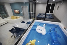 포천 햇살마루실우풀빌라 - 트리플 숙소