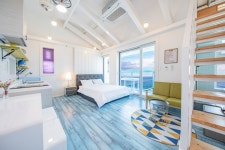 삼척 푸른바다스파펜션 - 트리플 숙소