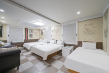 사천(삼천포) 섬 호텔 - 트리플 숙소