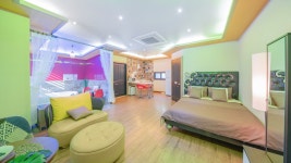 홍천 아델펜션 - 트리플 숙소