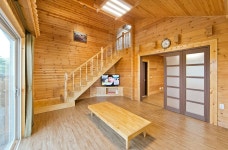 보령 해솔통나무펜션 - 트리플 숙소