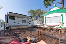 인천 - 강화도 스카이랜드카라반리조트 후기, 가격, 위치 - 예약