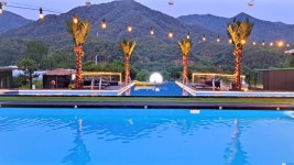 투어앤스파 가평 아이섬 애견동반 풀 글램핑 투어앤스파