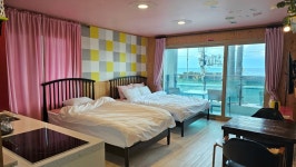 제주 이호테우비치펜션 - 트리플 숙소