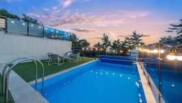 인천 - 대부도(영흥도) 먹놀잠풀빌라 후기, 가격, 위치 - 예약