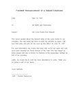 영문 소중한 직원의 송별 회(Farewell Announcement of a Valued Employee)