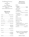 영문 결혼청첩장(Wedding Template 1) - 업종별서식