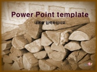 (자연) 겨울 장작