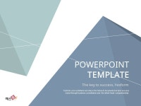PPT 발표자료 빠르게 만드는 방법은? 무료 파워포인트 템플릿 다운로드 - 다크그린 사면체 배경 템플릿으로 10분 완성 | 예스폼 PPT