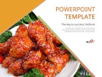 양념치킨 (Food) PPT 표지