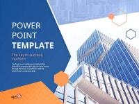 PPT 발표자료 빠르게 만드는 방법은? 회사 건물(Business) 파워포인트 디자인 템플릿으로 10분 완성 | 예스폼 PPT