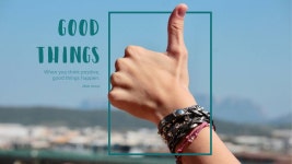 PPT 발표자료 빠르게 만드는 방법은? 긍정(Positive) 테마 슬라이드 템플릿으로 10분 완성 | 예스폼 PPT