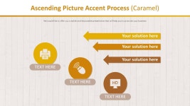 화살표 아이콘 설명 파워포인트 인포그래픽