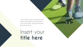 Golf(골프) 파워포인트 템플릿