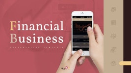 금융 비즈니스 (Financial) 피피티 템플릿