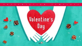 발렌타인데이 (Valentine\\s Day) 일러스트 템플릿