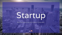 스타트업 피치덱 파워포인트 와이드형