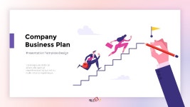 PPT 발표자료 빠르게 만드는 방법은? 회사 사업 계획 보고서 Business Template 템플릿으로 10분 완성 | 예스폼 PPT