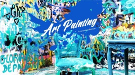 아트 페인팅 (Art Painting) ppt 템플릿