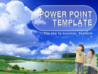 PPT 발표자료 빠르게 만드는 방법은? 무료환경 문서와 템플릿, 맑고 깨끗한 자연을 위한 자료 템플릿으로 10분 완성 | 예스폼 PPT