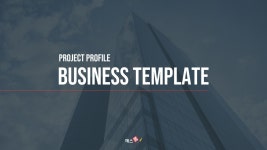 비즈니스 프로젝트 (Business) 피피티 배경
