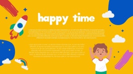 PPT 발표자료 빠르게 만드는 방법은? 어린이날 일러스트 배경 PPT 템플릿으로 10분 완성 | 예스폼 PPT