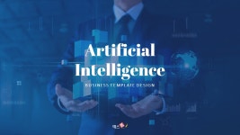 PPT 발표자료 빠르게 만드는 방법은? Artificial Intelligence 인공 지능 파워포인트 배경 템플릿으로 10분 완성 | 예스폼 PPT