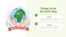 지구의 날 환경 (Earth day) ppt 템플릿