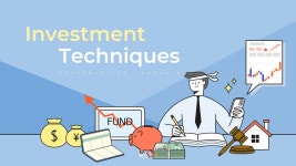 금융 투자 기술 (재테크) PPT 배경