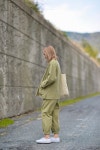 지장사(ZIJANGSA) [P0002] 남여공용 20수 봄가을 긴팔 상하의 세트 (24003) 카키 - 사이즈 & 후기 | 무신사