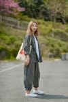 지장사(ZIJANGSA) [P0002] 남여공용 20수 봄가을 긴팔 상하의 세트 (24003) 수박색 - 사이즈 & 후기 | 무신사