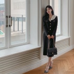 ♡악녀일기♡원피스쇼핑몰,결혼식원피스,정장원피스,예쁜원피스,결혼식복장,결혼식코디,돌잔치원피스 댓츠 포켓 롱 트위드 스커트(S~L)
