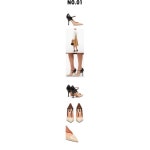 로샤ROSHA홍성점 | 머스트잇(MUSTIT) - 19 F/W ROCHAS 로샤스 레더 / 브로케이드 메리제인 펌프스 힐