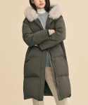 폭스브릿지 (FOXBRIDGE) | 마인드브릿지(MINDBRIDGE) 여PN폭스퍼오버핏구스점퍼 MTDJ8202 - 299,000원 | 무신사 스토어