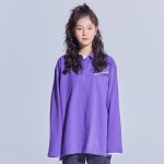 왓해픈(WHATHAPPEN) CROSS LOGO COLLAR T-SHIRTS (PURPLE) - 54,000원 | 무신사 스토어