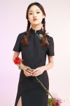 라스트나잇무비(LAST NIGHT MOVIE) chinese black top - 168,500원 | 무신사 스토어 - 셀렉트숍 무신사 스토어 - 셀렉트숍